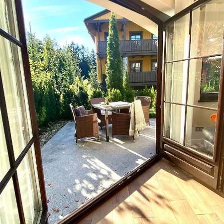 Viking Valley Suite: Garden Terrace, Garage & Wellness Access