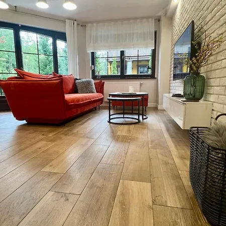 Dolina Wikingów-apartament Typu Deluxe Z 16 M Tarasem W Ogrodzie, Miejscem W Garażu I Dostępem Do Strefy Wellness Szklarska Poręba