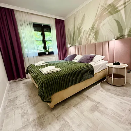 Dolina Wikingów-apartament Typu Deluxe Z 16 M Tarasem W Ogrodzie, Miejscem W Garażu I Dostępem Do Strefy Wellness